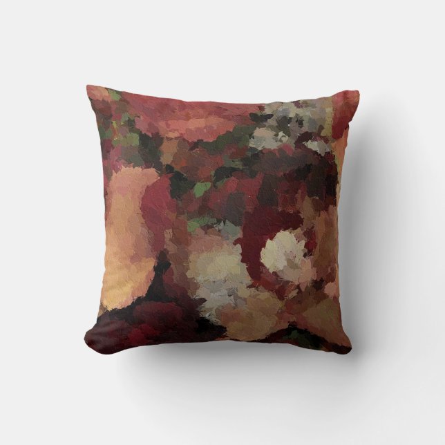 Oktober Floral Pillow Kussen (Voorkant)