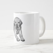 Oktober Guardian in Stip Extra Grote Beker (Voorkant rechts)