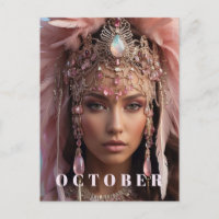*~ OKTOBER Hoofddeksel TOERMALIJN OPAL AP53