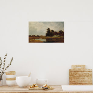 Oktober in de moerassen 1872 - Poster