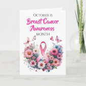 Oktober is de Maand van het Bewustzijn van de Kank Kaart (Voorkant)