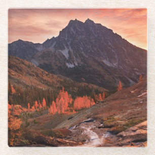 Oktober Light on Headlight Basin Glazen Onderzetter