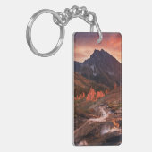 Oktober Light on Headlight Basin Sleutelhanger (Voorkant Links)