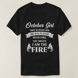 Oktober Meisje – Ik Ben het Vuur T-shirt
