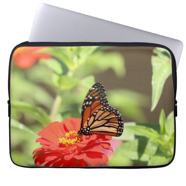 Oktober Monarch drievoudig Wallet Laptop Sleeve (Voorkant)