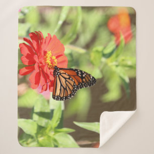 Oktober Monarch Sherpa Deken