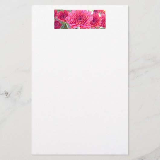 Oktober Mums Stationery Briefpapier (Voorkant)