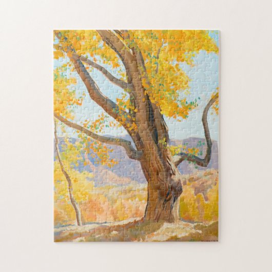 Oktober Ochtend door Maynard Dixon Legpuzzel (Verticaal)