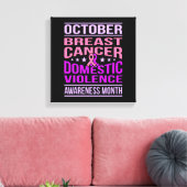 Oktober ondersteuning maand maand maand maand maan canvas afdruk (Insitu (Woonkamer))