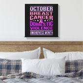 Oktober ondersteuning maand maand maand maand maan canvas afdruk (Insitu (Slaapkamer))