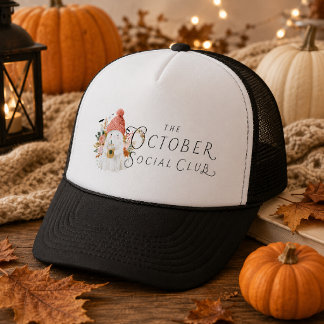 Oktober Sociale Club Gezellige Herfst Trucker Pet