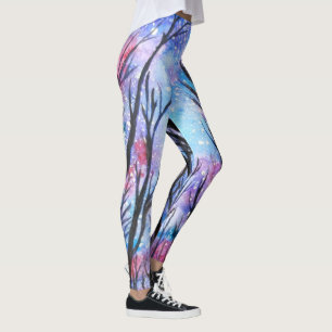Oktober Sterrennacht Leggings Blue