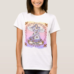 Oktober Verjaardag Angel custom T-shirts