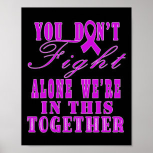 Oktober We Draag Roze Bewustzijn van Borstkanker P Poster