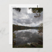 Oktober Wind Blows Briefkaart (Voorkant / Achterkant)