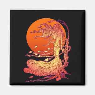 Oktober Wind Square Magnet Magneet