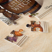 Oktober Witchy Pin-Up Delight Legpuzzel (Zijkant)