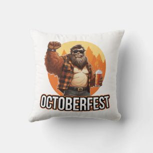 Oktoberfeest Bigfoot Kussen