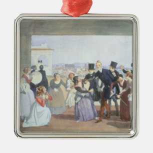 Oktoberfeest in Rome, 1842 Metalen Ornament