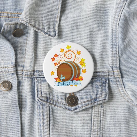 Oktoberfest Barrel Button (In situ)