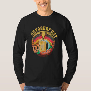 Oktoberfest Beer Drink Festival Duitse vlag T-shirt