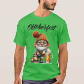 Oktoberfest Beer Gnome T-shirt (Voorkant)