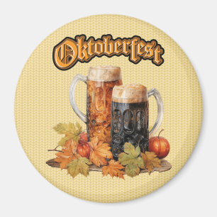 Oktoberfest Beer Mokken Magnet Magneet