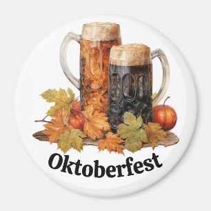 Oktoberfest Beer Mokken Magnet Magneet