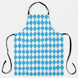 Oktoberfest Beiers geruit ontwerp Schort