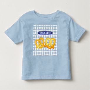 OKTOBERFEST bier Fest traditionele Duitse pretzels Kinder Shirts