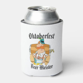 Oktoberfest Bier Meister Blikjeskoeler