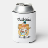 Oktoberfest Bier Meister Blikjeskoeler (Blikje Achterkant)