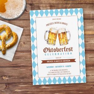 Oktoberfest Bierfeest Kaart