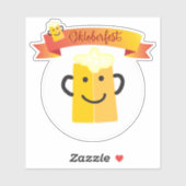 OKTOBERFEST bierfestival decoratie Fireworks Sticker (Vel)