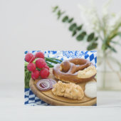 Oktoberfest Breakfast Briefkaart (Staand voorkant)