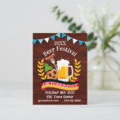 Oktoberfest Briefkaart (Staand voorkant)