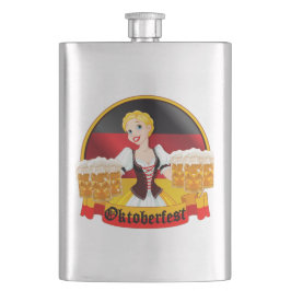 Oktoberfest Duits Bar Maid Heupfles
