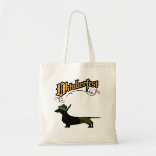 Oktoberfest Duitse Dachshund Tote Bag