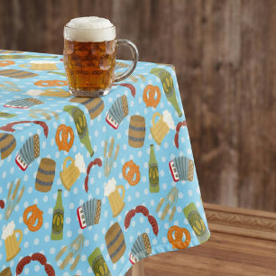 Oktoberfest Eten en Drink Tafelkleed