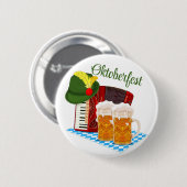 Oktoberfest Festival Ronde Button 5,7 Cm (Voorkant /achterkant)