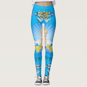 Oktoberfest / Fête allemande Leggings de crête bav