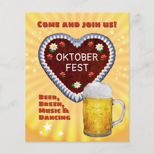 Oktoberfest Flyer (Voorkant)