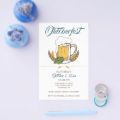 Oktoberfest Flyer Sjabloon (Enkel)