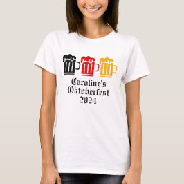 Oktoberfest Gepersonaliseerde Party Outfit T-shirt