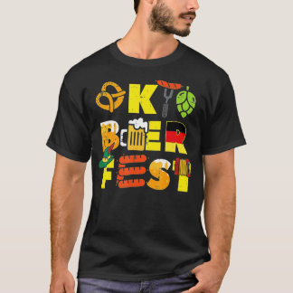 Oktoberfest German Duits Cute Bavarian Festival M T-shirt