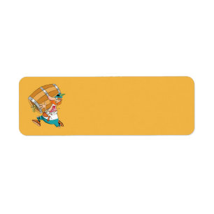 Oktoberfest Keg Adresetiketten Etiket