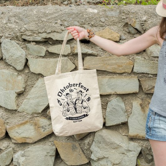 Oktoberfest-Mannen Drink bier Tote Bag