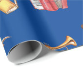 Oktoberfest muziek cadeaupapier (Rol Hoek)