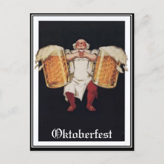 Oktoberfest Octoberfest Kleding Briefkaart