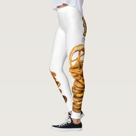 Oktoberfest Pretzel Leggings (Gauche)